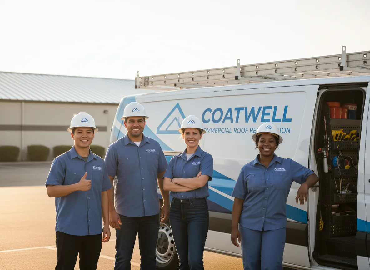 Commercial roof coating company in Hamer, ID